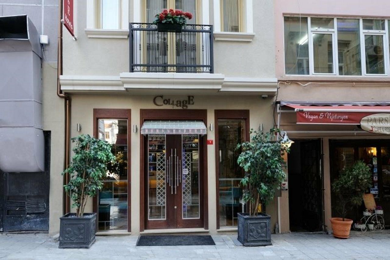 Collage Taksim Hotel Istanbul Eksteriør billede